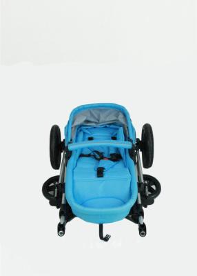 China Light Alluminum Alloy Frame Baby Buggy Stroller Locked Brake With EVA Tire for sale