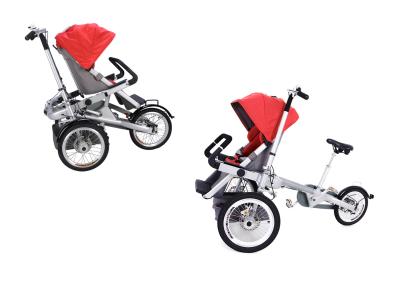 China Innovative City Jogger Europe Style Luxury Baby Stroller Ride As Bicycle for sale