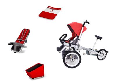 China Multifunction Like TAGA Stroller Bike For Mom And Baby Buggy With 3-wheel for sale