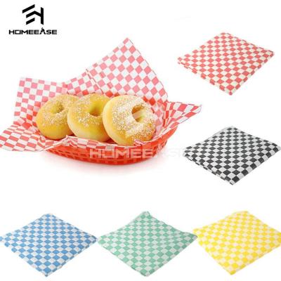 China Wholesale Moisture Proof Grill Accessories Film Kitchen Food Meat Hot Dog Burger Anti Oil Wrapping Paper for sale