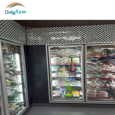 China Cooler Beauty 46 Glass Doors For Large Commercial Supermarket for sale