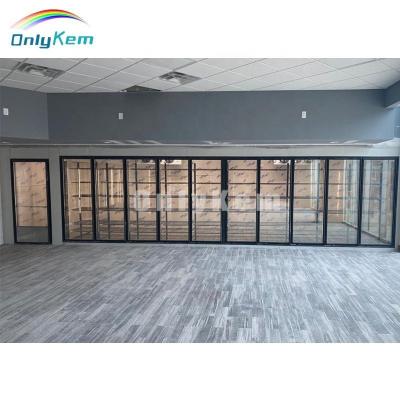 China Display walkins glass door for walk-in freezer room and refrigerator room Freon cold room for sale