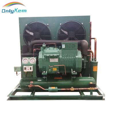 China Refrigeration parts cold condenser to keep chicken freezing, walk in cooler compressor for sale