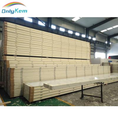 China Industrial 120mmPU Insulation Sandwich Panel For Cold Room for sale