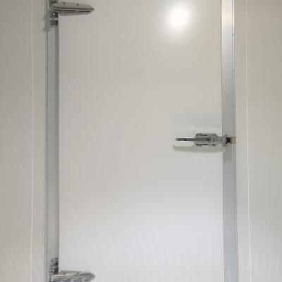 China Container Customized Aluminum Frame Replaced Hinged Door For Cold Room for sale