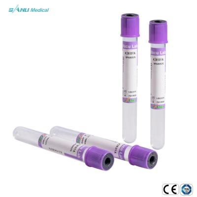 Cina Cima di vetro della lavanda 6ml dei tubi 16x100mm della raccolta del sangue degli ED K3 in vendita