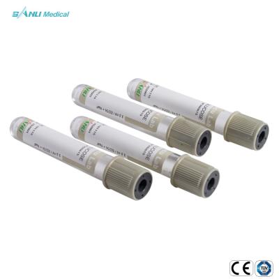 China Glass Sodium Fluoride Grey Top Tube Vacuum Glucose Collection Tube for sale