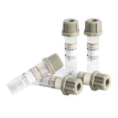 China Tubo capilar micro de la sangre de la glucosa del tubo 0.2ml de la colección de la sangre en venta