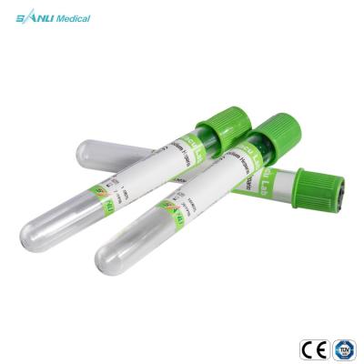 China Sodium Heparin  Medical Disposable Plasma Blood Collection Tubes PET for sale