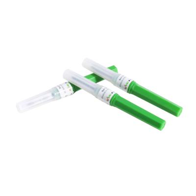 China Sterile Multi Sample Blood Collection Needle Disposable 21g 1 Inch Green Color for sale