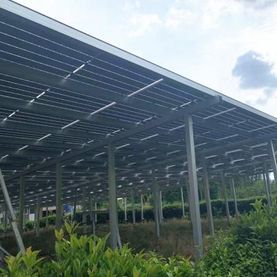 China Wholesale Modern Aluminum Solar Ground Racks System Easily Assembled Residential Solar Mounting Structure for sale