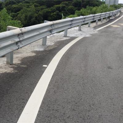 China High Durable Corrugated Metal Low Price Galvanized Traffic Guardrails Zinc Post Crash Barrier Stainless Steel Road Accessory Guardrail for sale