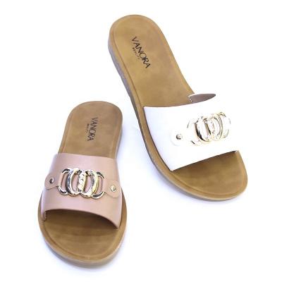 China Fashion Trend Slippers Wholesale Open Toe New Design Slide Outdoor Casual Beach Sandals Women Ladies Summer Slippers for sale