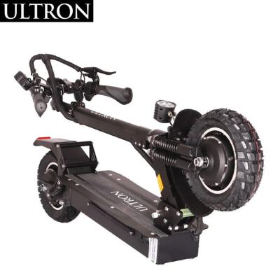 China Hot Sale ULTRON T10 Unisex Electric Scooter Folding Fast 2 Wheel 60V2400W High Speed ​​Durable Motor Dual 10 Inch Electric Scooter for sale