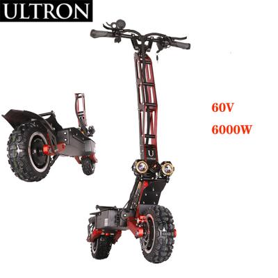 China PRO Seat T128 Unisex Full Suspension Two Wheel 6000 Watt Adult Electric Scooter Removable for sale