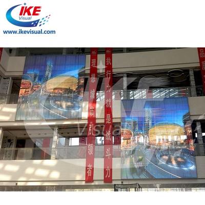 Cina Stage High Brightness Stores Windows LED Video Display P2.6 P2.9 P3.9 P7.8 Transparent LED Video Display Retail Screen in vendita