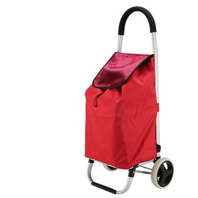 China Durable 2021 Miniature Cheap Reusable Shopping Cart Bags Folding Trolley Shopping Trolley for sale