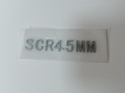 China 3D moldeó el silicón modificado para requisitos particulares Logo For Garment de las etiquetas de la transferencia de calor del diseño en venta