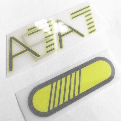 China Cool Peel 3D Heat Transfer Labels For Garments With Reflective Effect for sale