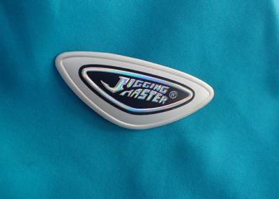 China Tear-Resistant Custom Clothing Patches / High Frequency Soft TPU Clothing Labels for sale