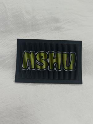 China OEKOTEX Embossed Logo Washable Patches Negotiable Custom Patches for sale