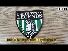 TPU Heat Transfer Clothing Labels PVC Silicone Rubber Reusable