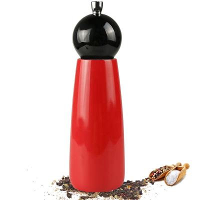 China Sustainable Adjustable Wooden Salt And Pepper Grinder Mill With Ceramic Core for sale