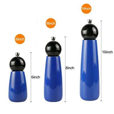 China Small viable wholesale manual hand pepper mill wood for sale