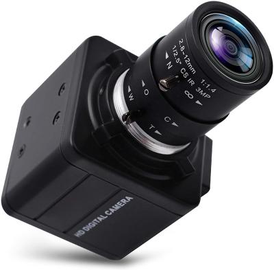 China Zoom ELP 13 Megapixel 3840x2880 USB Camera IMX214 Sensor HD USB Webcam with 2.8-12mm Varifocal Lens for sale