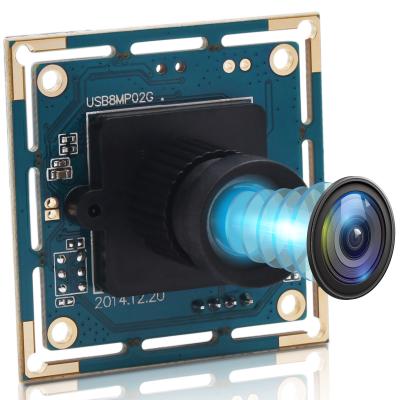 China Low Power ELP 8MP Webcam 75 Degree No Deformation Mini Lens USB Web Camera Sony IMX179 Industrial Computer Vision USB Camera Module for sale