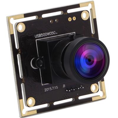 China Low Power ELP 5 Megapixel Aptina MI5100 Wide Angle Lens 5MP USB2.0 Wide Angle Webcam OTG Support AEC AEB USB UV-C Camera Module UV-C for sale