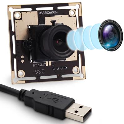 China Support IR Cut ELP 5MP OV5640 USB Camera Module 2592X1944 2.8mm Lens High Speed ​​HD USB Mini Surveillance Camera for sale