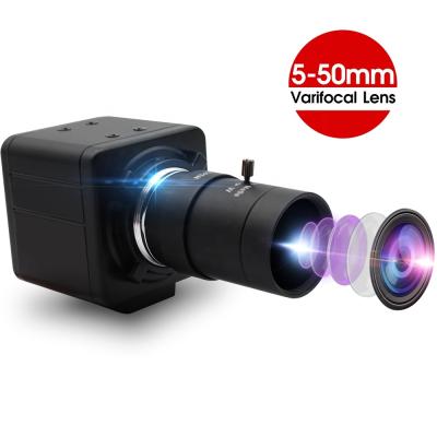 China ELP 1080P 2MP Mini USB Full HD 30fps 60fps 120fps Camera Webcam with Manual Zoom 5-50mm Varifocal Lens for sale