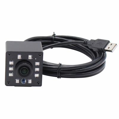 China 30fps/60fps/120fps ELP Night Vision USB Fisheye Camera OV2710 FULL HD 1080P UV-C Camera Infrared Wide Angle Sensor 3meter Cable For ATM Machine for sale