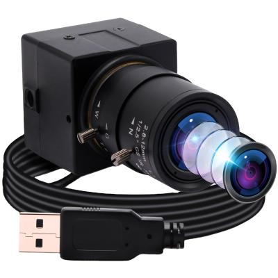 China 30fps/60fps/120fps ELP2MP 2.8-12mm Varifocal Lens Webcam 1080P High View 30fps/60fps/120fps USB Camera With Aluminum Case for sale