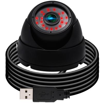 China Dome Camera 1 Megapixel USB Vandal Proof Webcam with OV9712 CMOS Image Sensor Waterproof Indoor Outdoor Web Camera for sale