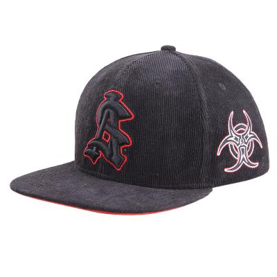 China Fashion JOINT Custom Embroidery Snapback Hat High Quality Hip Hop Baseball Cap Fitted Hat for sale