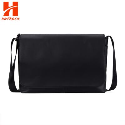 China Eco-friendly Custom Leather Business Briefcase Mens PU Man Messenger Bags for sale