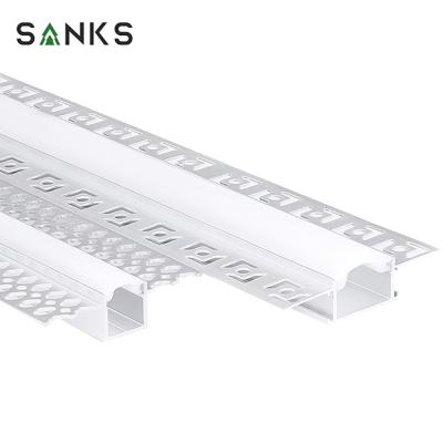 China Easy Installation Commercial Wide Recessed 3000K 4000K 6000K Aluminum Linear LED Strip Light for sale