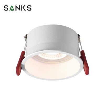 China There are spotlights and down cutout 75 5W 7W 9W aluminum indoor ceiling lights applicable high ceiling recessed LED down light for sale