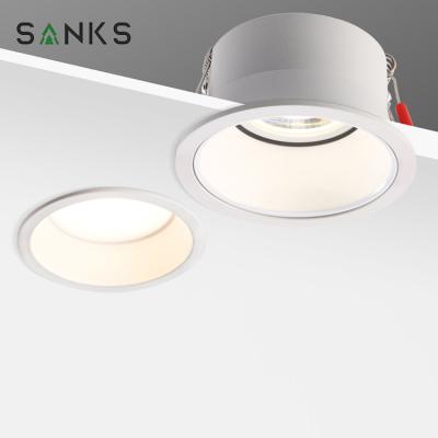 China There Are Applicable Hot Selling Indoor Ceiling Recessed COB Spotlights And Downlights 5W 7W 9W 12W 15W 55MM Ceiling Lights Up 75MM 95MM Cutout Led Downlight for sale