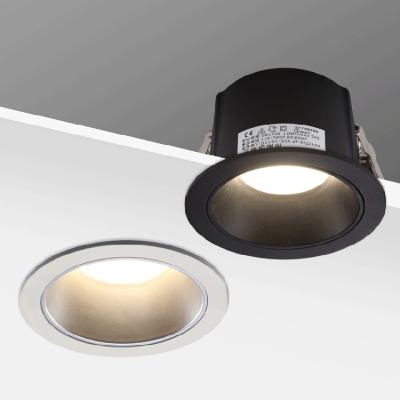 China Hot Selling Modern Design Anti-glare Round Shape 7W 10W 12W 18W 30W 40W 50W Aluminum Ceiling Led Down Lamp for sale