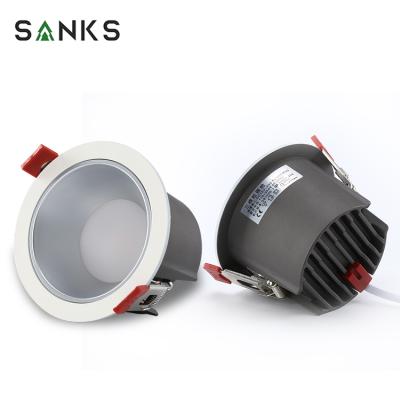 China Best Selling Anti Glare Aluminum 7watt 10watt 12watt 18watt 30watt 40watt 50watt Ceiling Recessed Led Downlight for sale