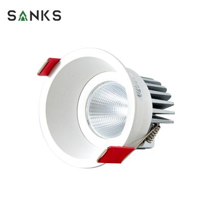 China May Shake Head Or May Not Shake Head Adjustable Anti-glare Round 5watt 7watt 9watt 12watt Aluminum Black White Ceiling Led Spotlight for sale