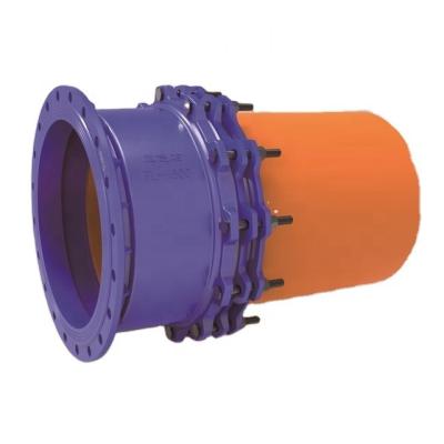 China flange adapter adapter joint, mating connector for connecting ductile iron pipe, equal no Nova, AVK, GF or Krausz for sale