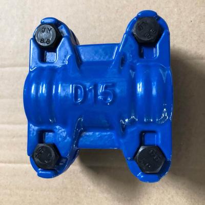 China Water Pipeline Tube Repair Clamp /leak Repair Flange/Pipeline Repair Sleeve For Straight Section Of Pipes Galvanized for sale