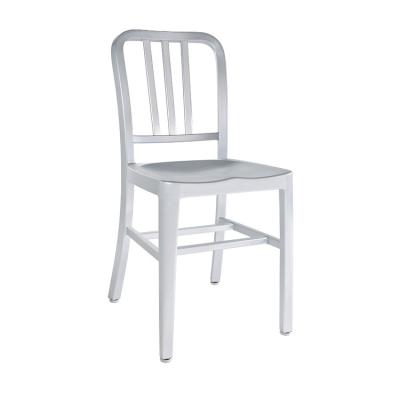 China Dining Chair Wholesale Excellent Technic Furniture General Use Brush Sliver Navi Accent Chairs For Sale Home for sale