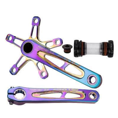 China Hot Sale BMX Bike MTB Bike CNC Transmission Road Folding Crankset Bike Crankset Bicycle Crank Parts for sale