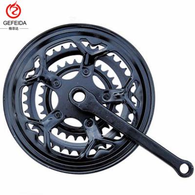 China Mountain Bikes Bicycle Chainset With Crank &Crank 24T, 32T, 34T, 38T Bike 170mm Bicycle Sprocket Spare Parts for sale