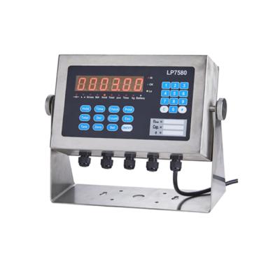 China New Load Cell Weighing Indicator Printer Waterproof Weighing Indicator LP7580 for sale